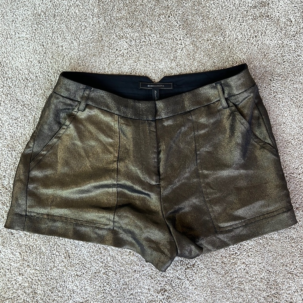 BCBG shimmery shorts